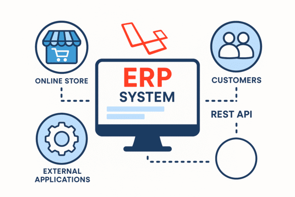 ERP sistemu izstrade ar Laravel
