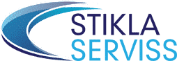 Stikla serviss, moderns logo dizains