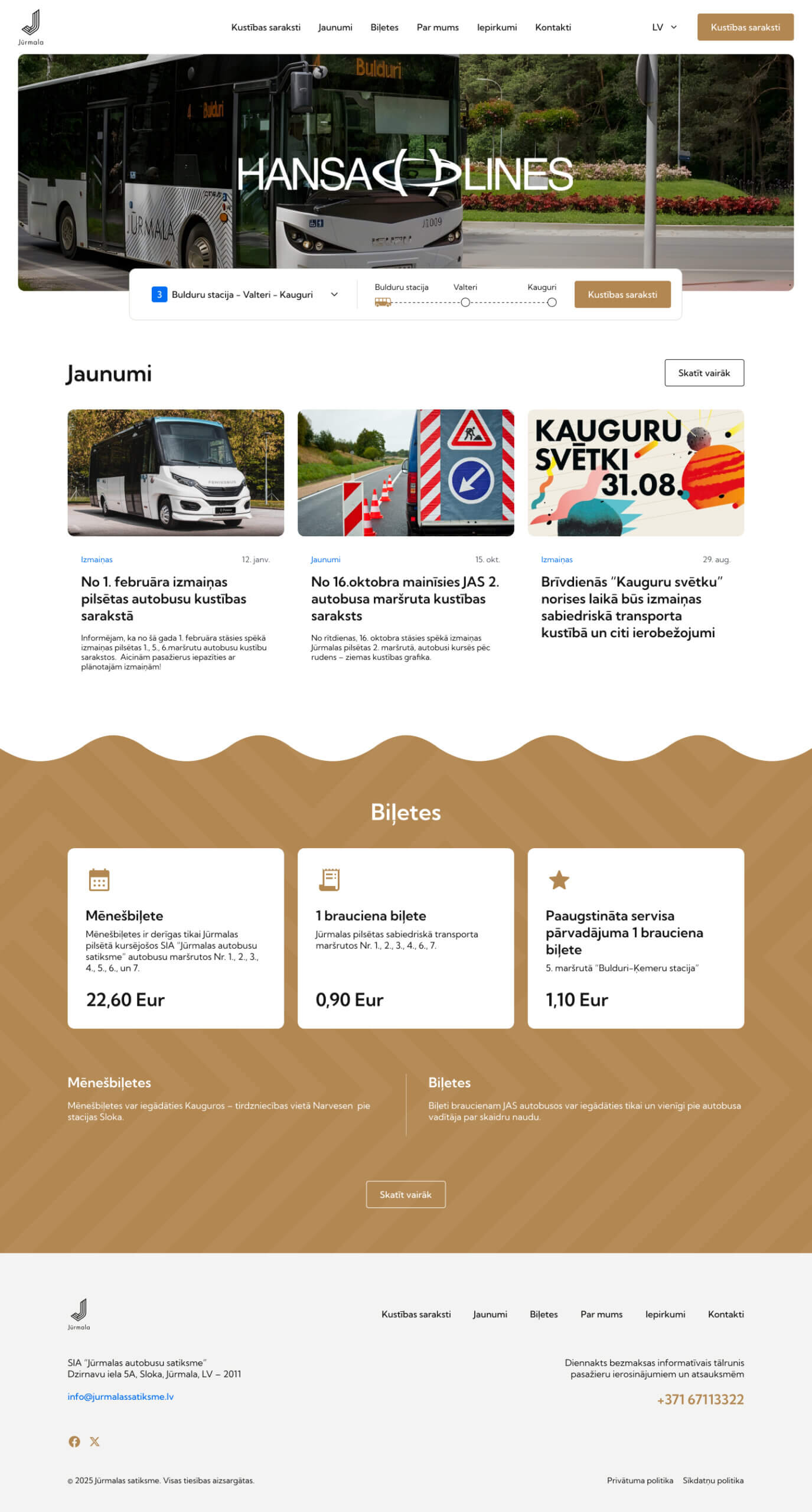 Jūrmalas sabiedriskā transporta mājaslapa ar GPS integrāciju satiksme juramala lv Jurmalas sabiedriska transporta majaslapa scaled